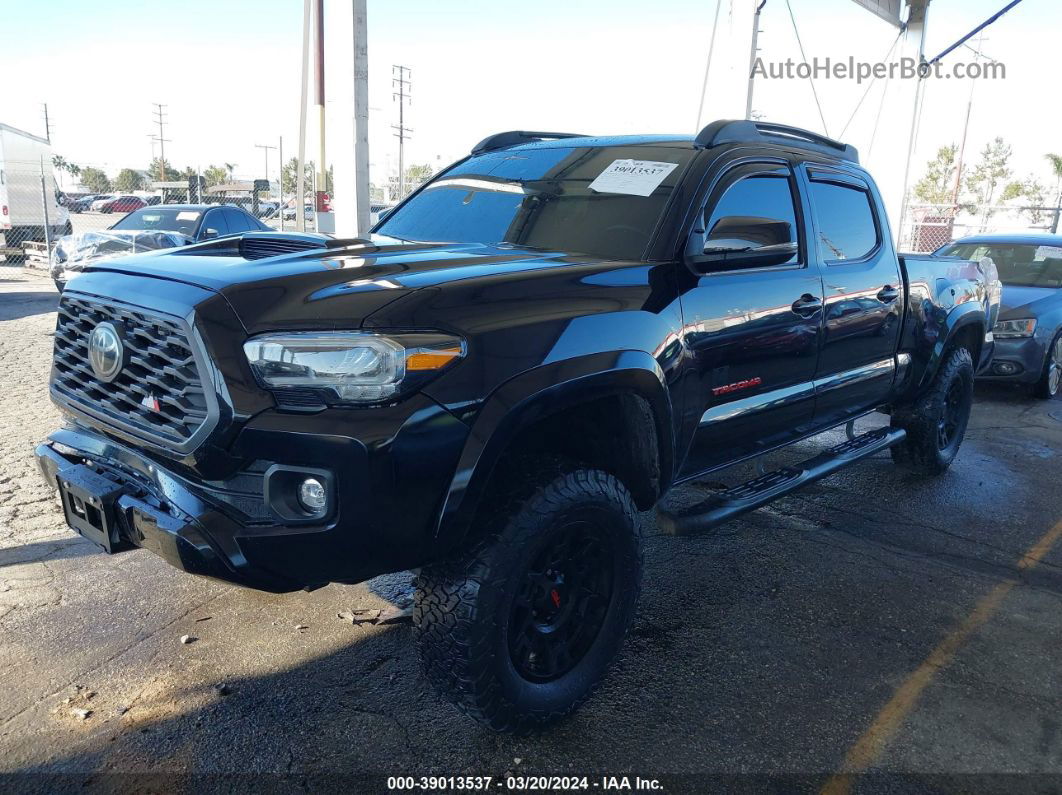 2020 Toyota Tacoma Trd Sport Черный vin: 3TMBZ5DN3LM024019