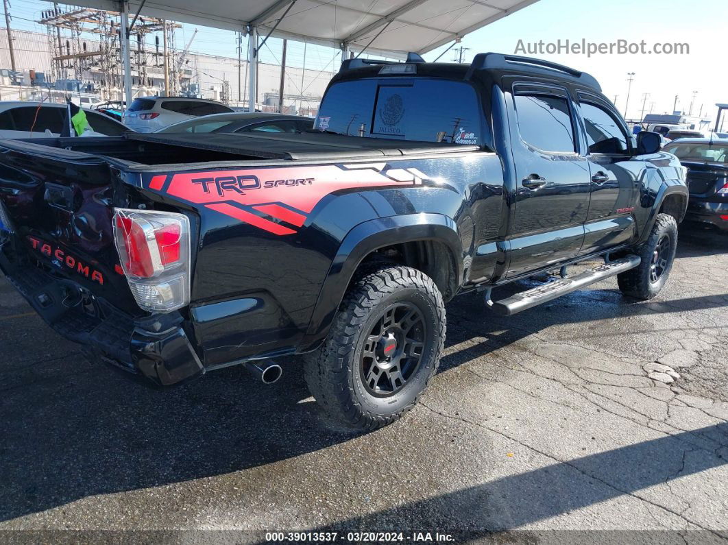 2020 Toyota Tacoma Trd Sport Черный vin: 3TMBZ5DN3LM024019