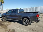 2017 Toyota Tacoma Double Cab Gray vin: 3TMBZ5DN4HM011478