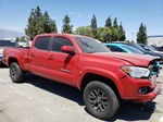 2021 Toyota Tacoma Double Cab Red vin: 3TMBZ5DN4MM029361