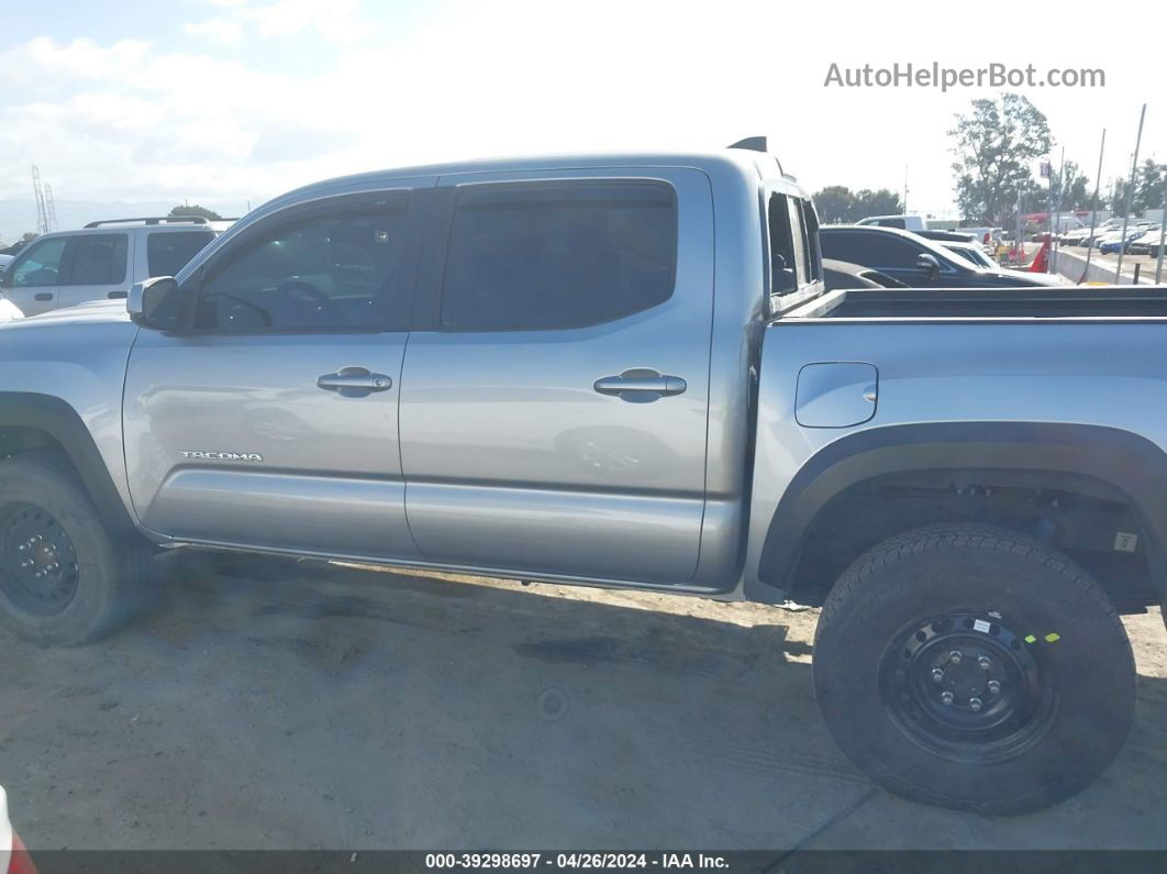 2017 Toyota Tacoma Trd Sport Silver vin: 3TMBZ5DN6HM007657