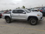 2017 Toyota Tacoma Double Cab Silver vin: 3TMBZ5DN6HM007657