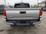 2017 Toyota Tacoma Double Cab Silver vin: 3TMBZ5DN6HM007657