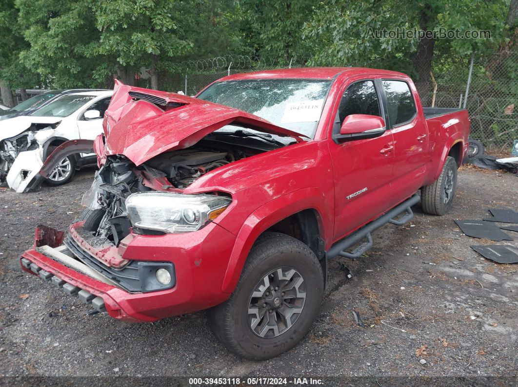 2017 Toyota Tacoma Trd Sport Red vin: 3TMBZ5DN7HM006467