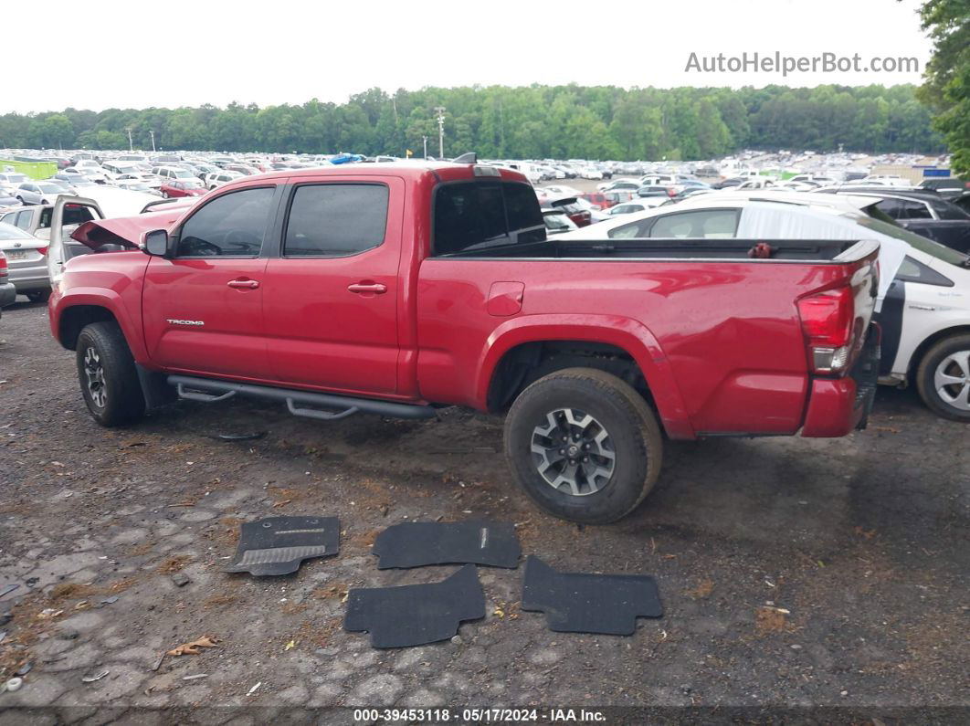 2017 Toyota Tacoma Trd Sport Красный vin: 3TMBZ5DN7HM006467