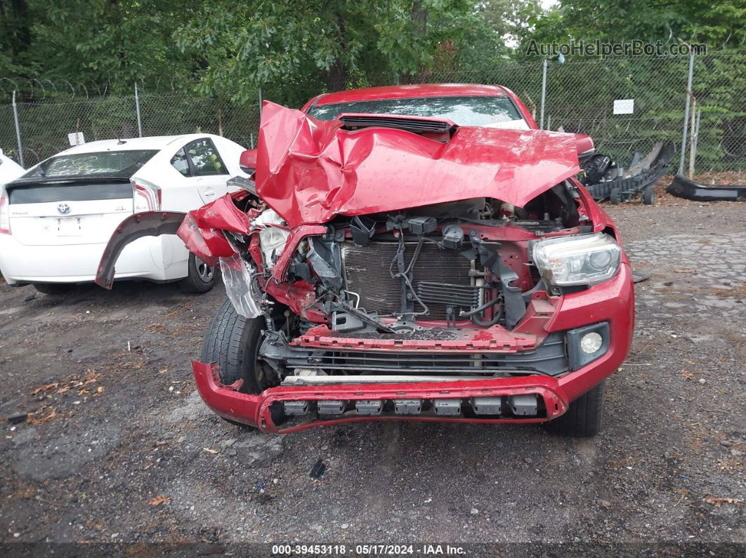 2017 Toyota Tacoma Trd Sport Red vin: 3TMBZ5DN7HM006467