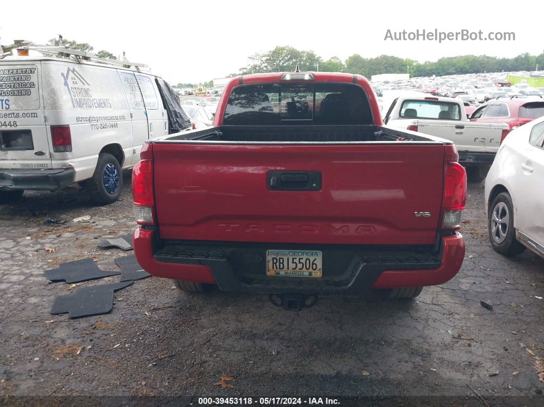 2017 Toyota Tacoma Trd Sport Red vin: 3TMBZ5DN7HM006467