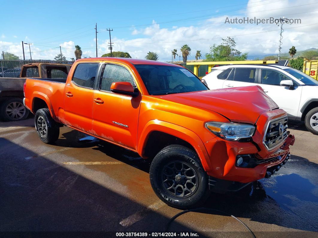 2017 Toyota Tacoma Sr5 Red vin: 3TMBZ5DN8HM009572