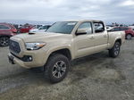 2019 Toyota Tacoma Double Cab Желто-коричневый vin: 3TMBZ5DN8KM017470