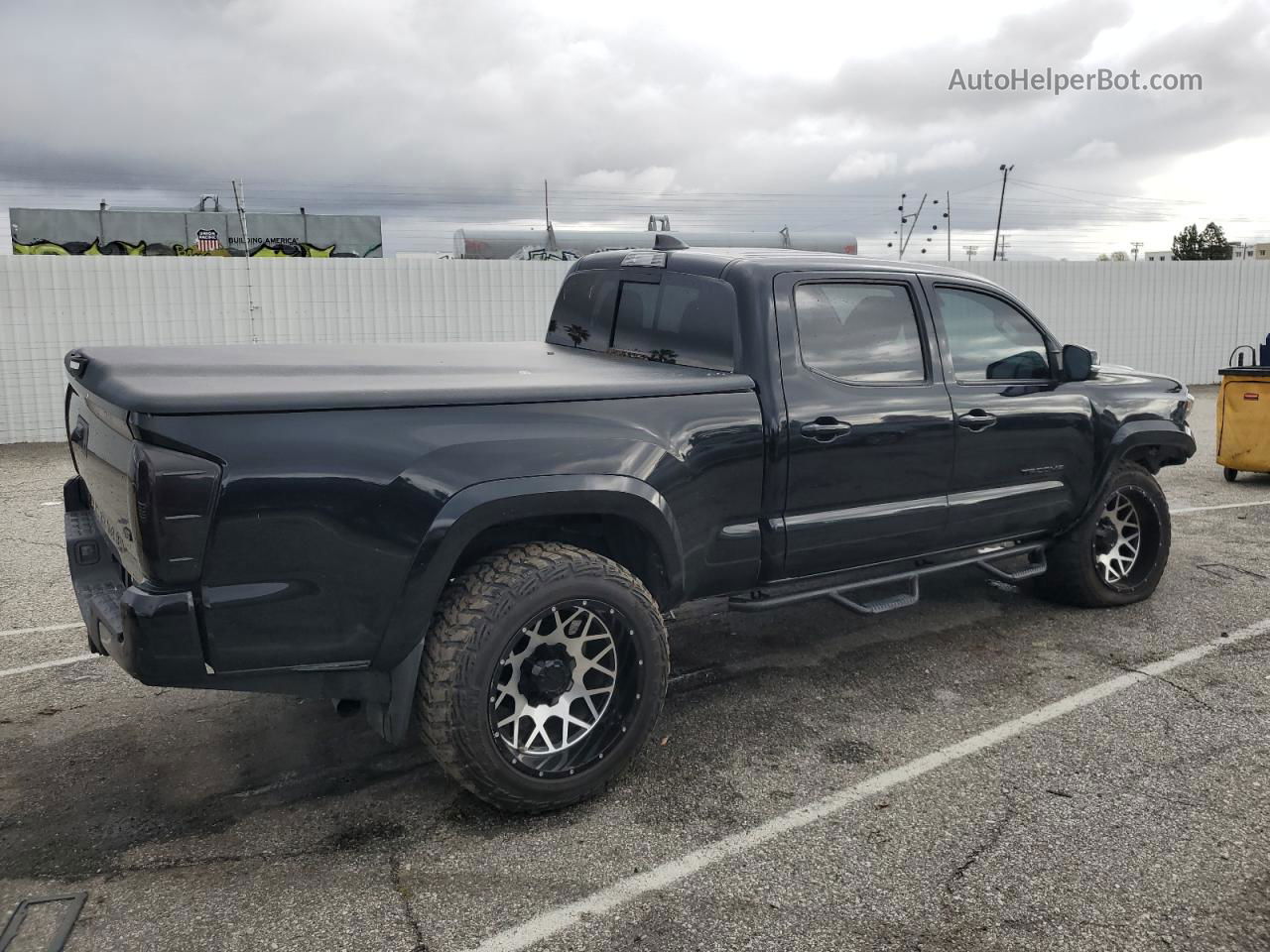 2020 Toyota Tacoma Double Cab Black vin: 3TMBZ5DN9LM027085