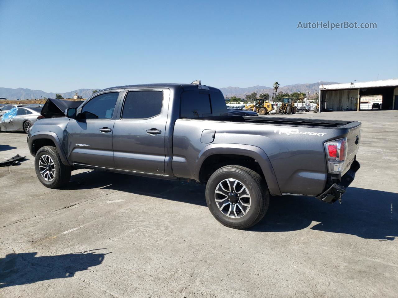 2021 Toyota Tacoma Double Cab Gray vin: 3TMBZ5DN9MM028061