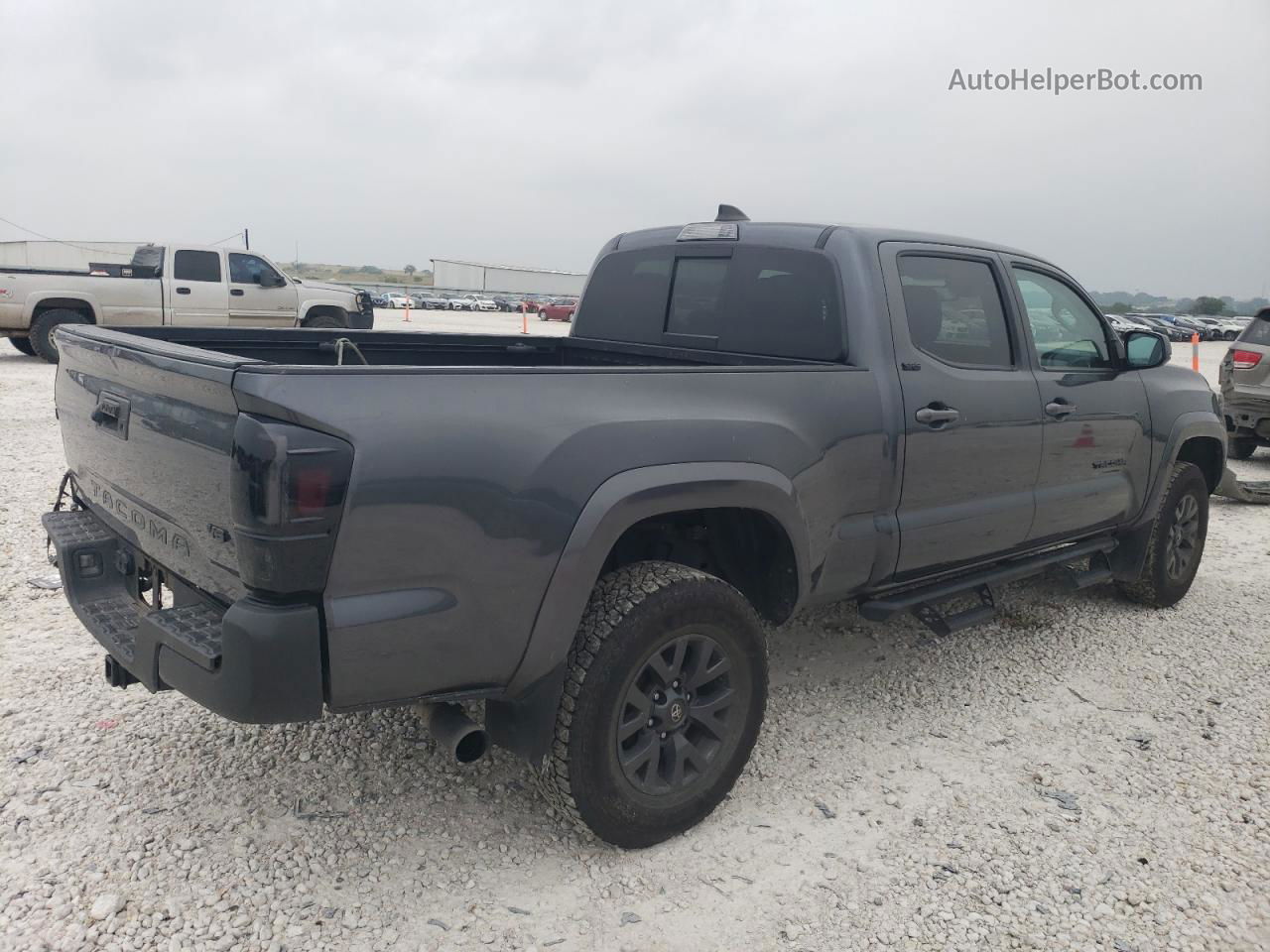 2021 Toyota Tacoma Double Cab Серый vin: 3TMBZ5DN9MM028416