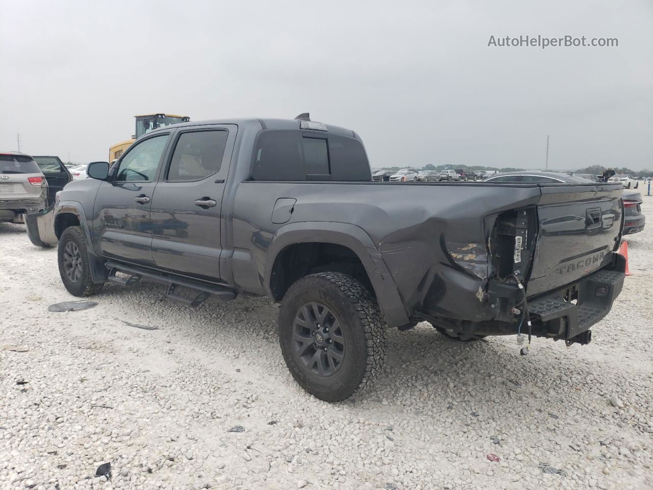 2021 Toyota Tacoma Double Cab Серый vin: 3TMBZ5DN9MM028416