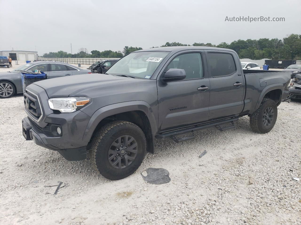 2021 Toyota Tacoma Double Cab Gray vin: 3TMBZ5DN9MM028416