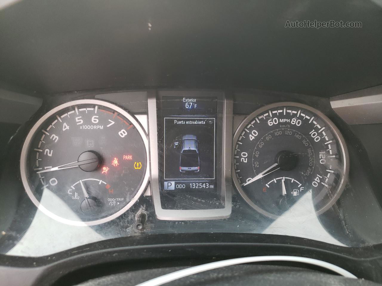 2017 Toyota Tacoma Double Cab Белый vin: 3TMCZ5AN0HM078278