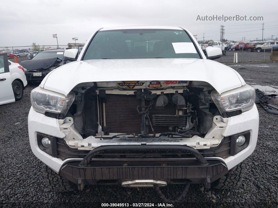 2017 Toyota Tacoma Trd Off Road White vin: 3TMCZ5AN0HM086574