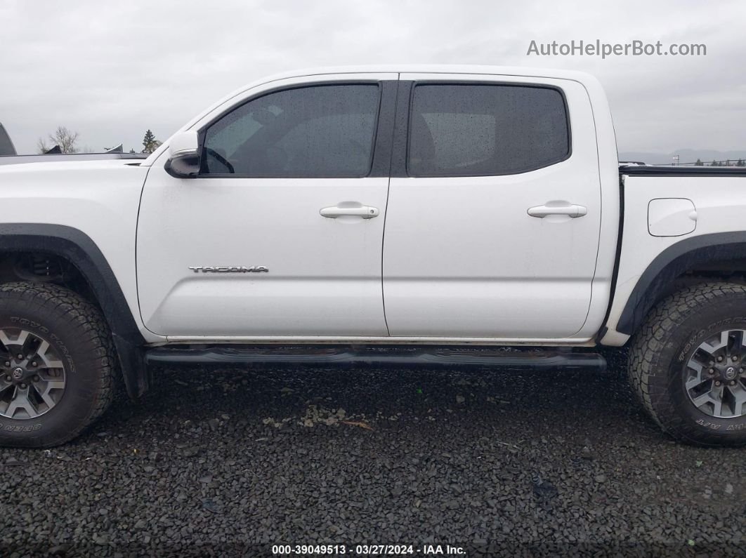 2017 Toyota Tacoma Trd Off Road White vin: 3TMCZ5AN0HM086574