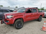 2017 Toyota Tacoma Double Cab Red vin: 3TMCZ5AN0HM107116
