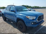 2019 Toyota Tacoma Sr5 V6 Blue vin: 3TMCZ5AN0KM198024