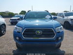 2019 Toyota Tacoma Sr5 V6 Blue vin: 3TMCZ5AN0KM198024