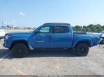 2019 Toyota Tacoma Sr5 V6 Blue vin: 3TMCZ5AN0KM198024