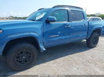 2019 Toyota Tacoma Sr5 V6 Blue vin: 3TMCZ5AN0KM198024