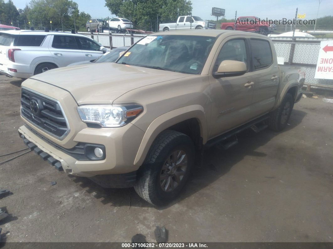 2019 Toyota Tacoma 4wd Sr5 Beige vin: 3TMCZ5AN0KM220460