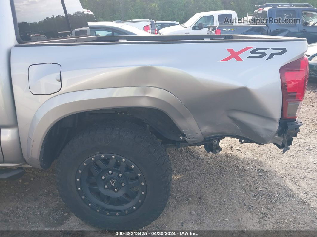 2019 Toyota Tacoma Sr5 V6 Silver vin: 3TMCZ5AN0KM222502