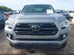 2019 Toyota Tacoma Sr5 V6 Silver vin: 3TMCZ5AN0KM222502