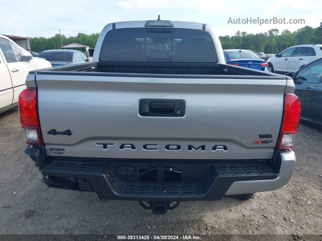 2019 Toyota Tacoma Sr5 V6 Silver vin: 3TMCZ5AN0KM222502