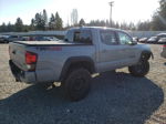 2019 Toyota Tacoma Double Cab Gray vin: 3TMCZ5AN0KM284322