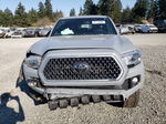 2019 Toyota Tacoma Double Cab Gray vin: 3TMCZ5AN0KM284322