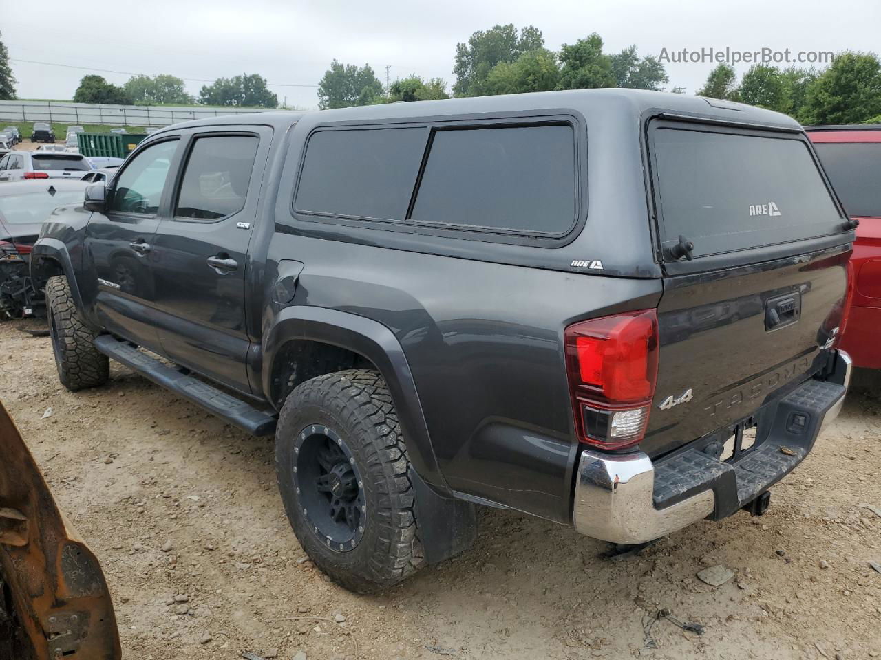 2019 Toyota Tacoma Double Cab Charcoal vin: 3TMCZ5AN0KM284921