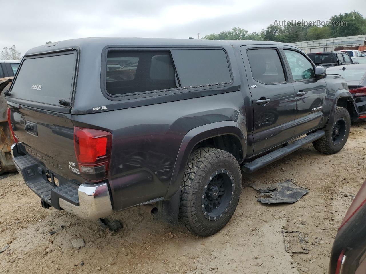 2019 Toyota Tacoma Double Cab Charcoal vin: 3TMCZ5AN0KM284921