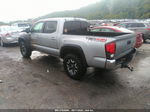 2019 Toyota Tacoma Trd Off Road Silver vin: 3TMCZ5AN0KM287169