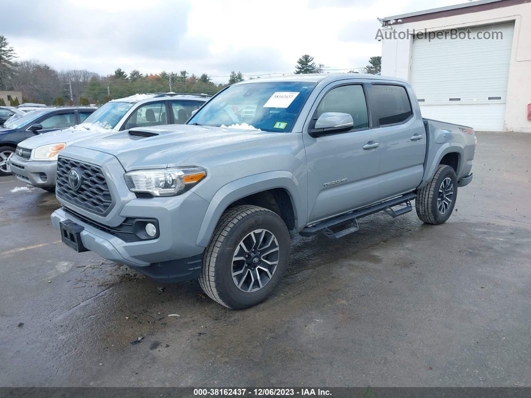 2020 Toyota Tacoma Trd Sport Серый vin: 3TMCZ5AN0LM302500