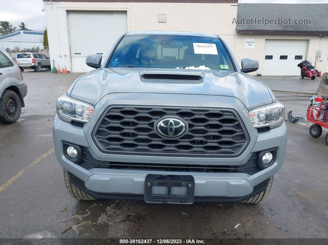 2020 Toyota Tacoma Trd Sport Серый vin: 3TMCZ5AN0LM302500