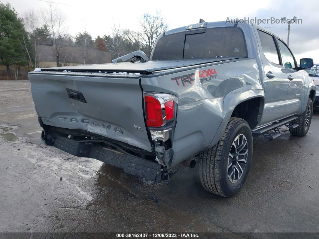 2020 Toyota Tacoma Trd Sport Серый vin: 3TMCZ5AN0LM302500