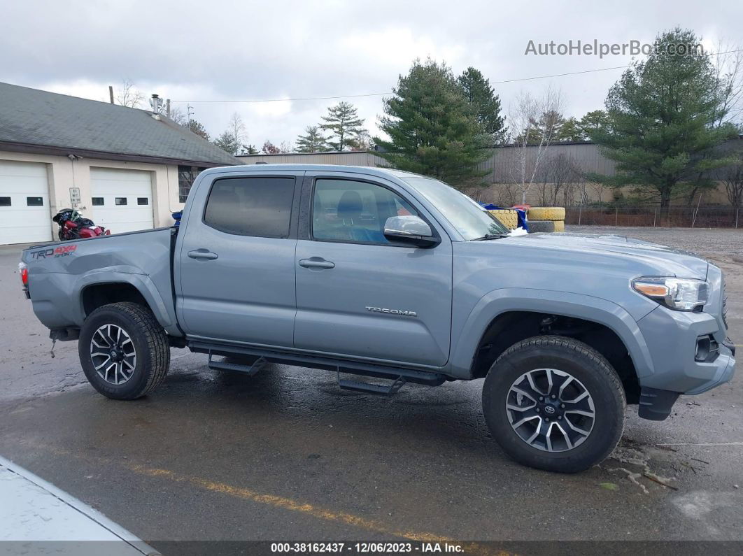 2020 Toyota Tacoma Trd Sport Серый vin: 3TMCZ5AN0LM302500