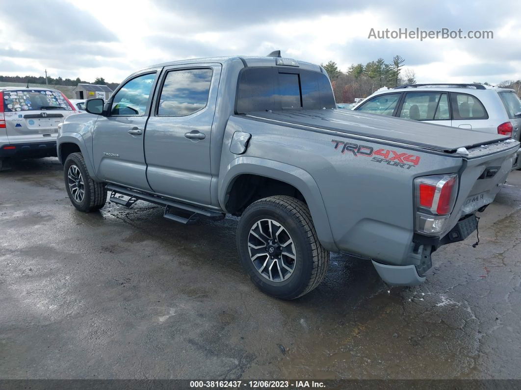 2020 Toyota Tacoma Trd Sport Серый vin: 3TMCZ5AN0LM302500