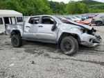 2020 Toyota Tacoma Double Cab Silver vin: 3TMCZ5AN0LM312296