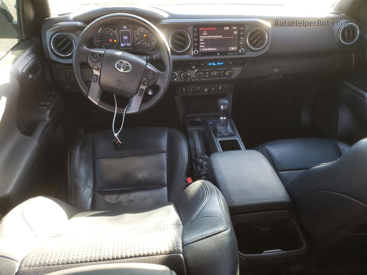 2020 Toyota Tacoma Double Cab Серый vin: 3TMCZ5AN0LM316672