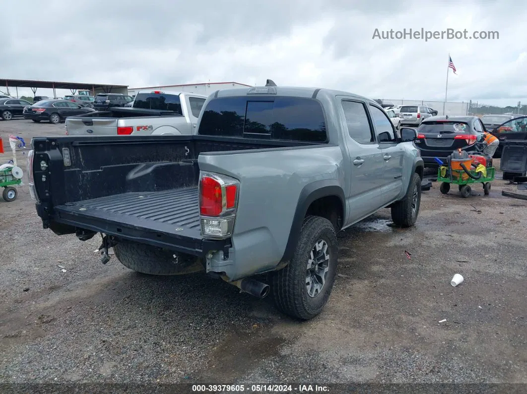 2020 Toyota Tacoma Trd Off-road Gray vin: 3TMCZ5AN0LM319071