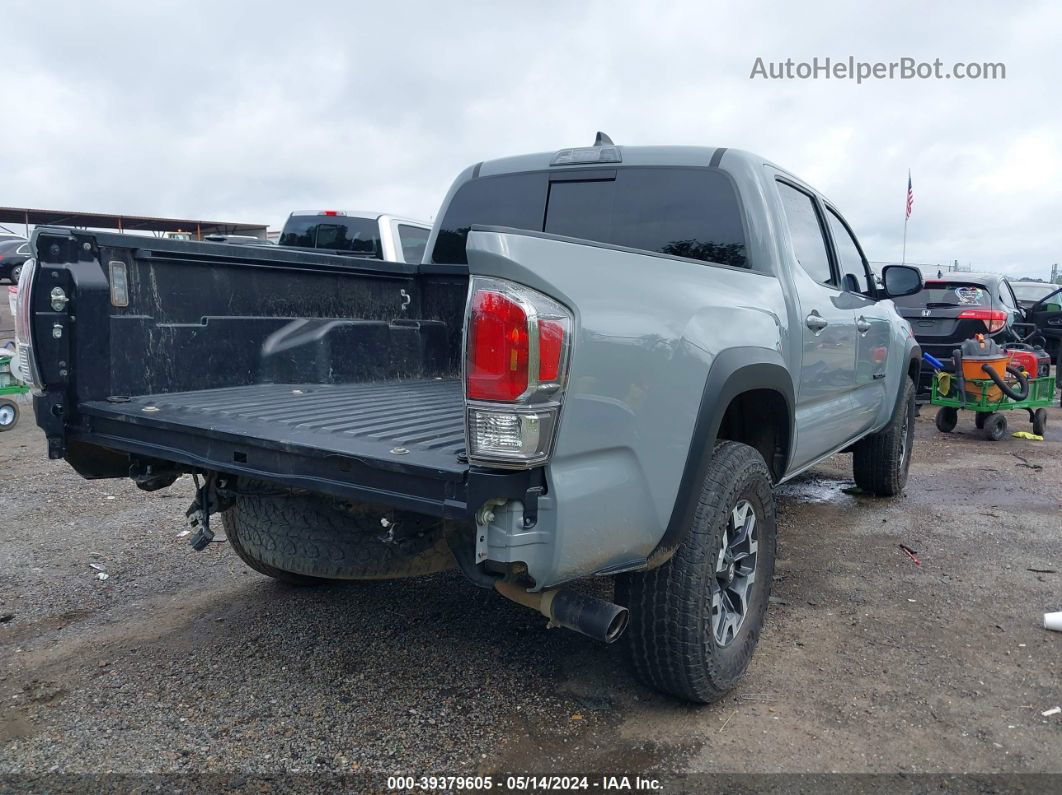 2020 Toyota Tacoma Trd Off-road Gray vin: 3TMCZ5AN0LM319071