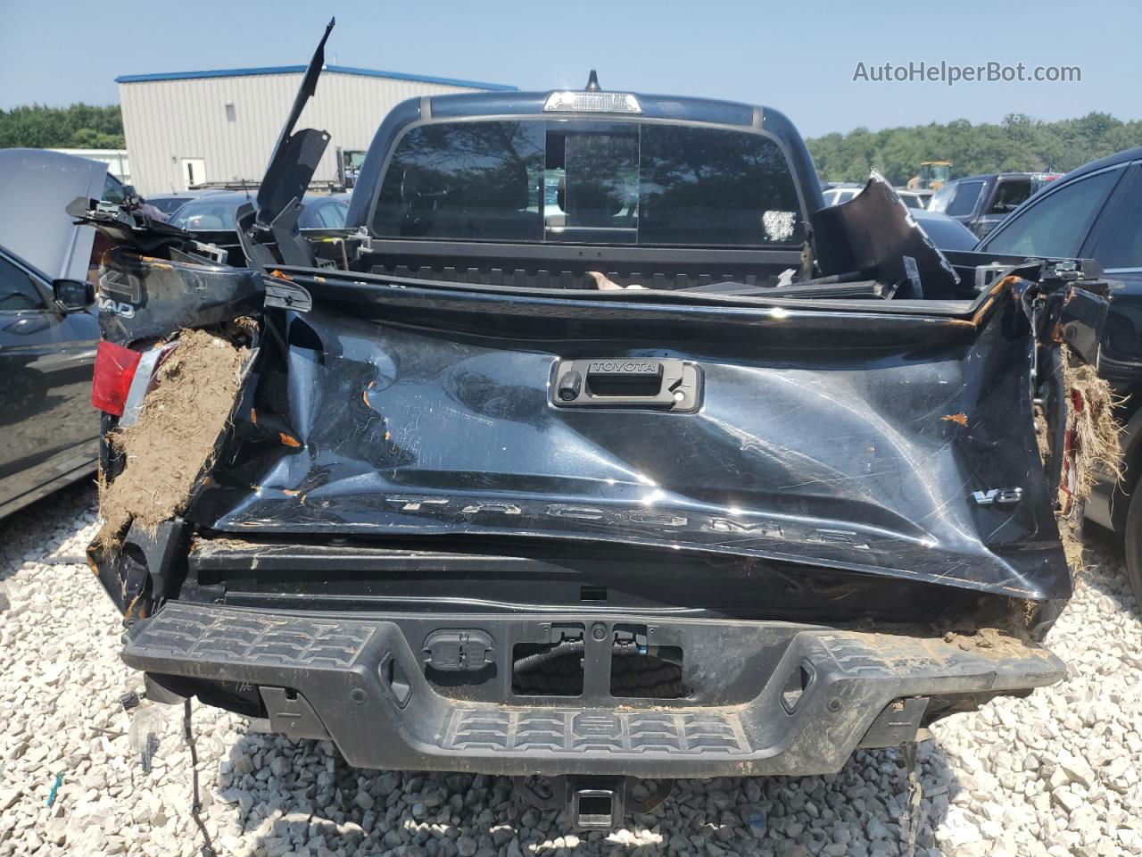 2020 Toyota Tacoma Double Cab Black vin: 3TMCZ5AN0LM335254