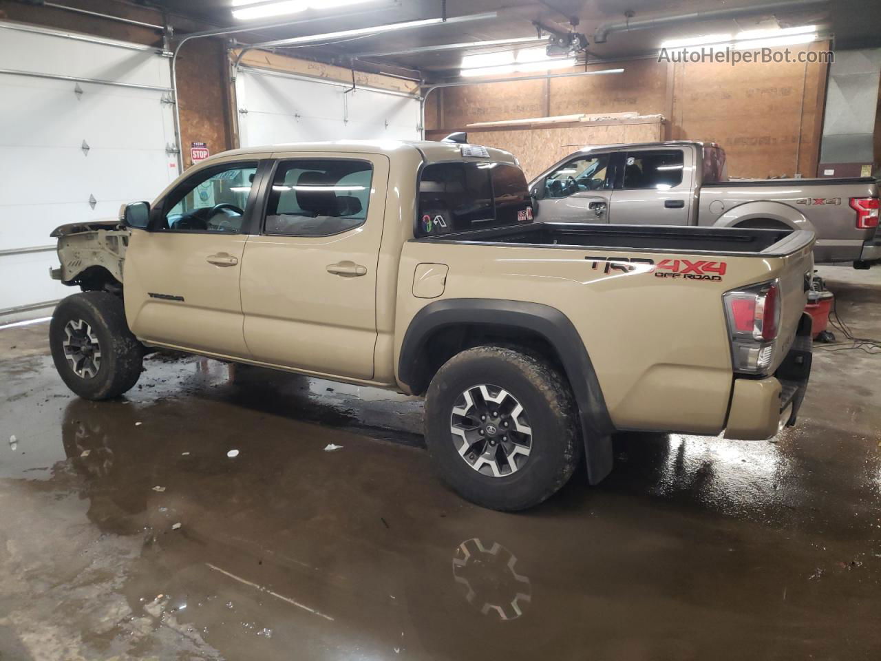 2020 Toyota Tacoma Double Cab Tan vin: 3TMCZ5AN0LM338865