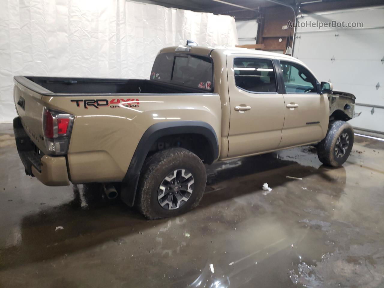 2020 Toyota Tacoma Double Cab Tan vin: 3TMCZ5AN0LM338865