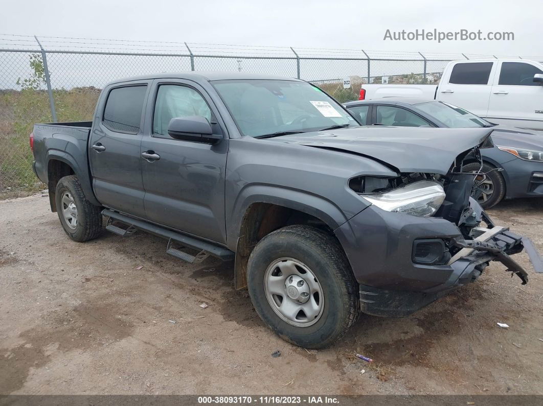 2020 Toyota Tacoma Sr V6 Gray vin: 3TMCZ5AN0LM339689