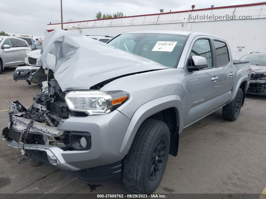 2021 Toyota Tacoma Sr5 V6 Gray vin: 3TMCZ5AN0MM399361