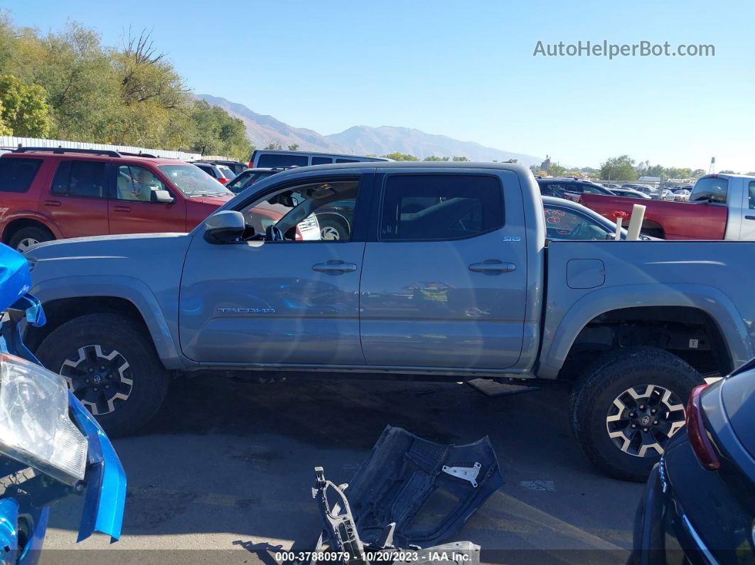 2021 Toyota Tacoma Sr5 V6 Gray vin: 3TMCZ5AN0MM401285